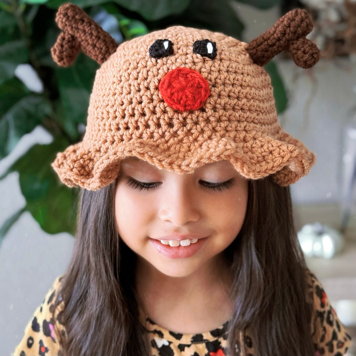 Reindeer Bucket Hat.