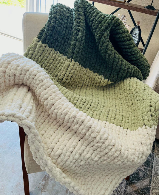 Olivia Chunky Knit Blanket.